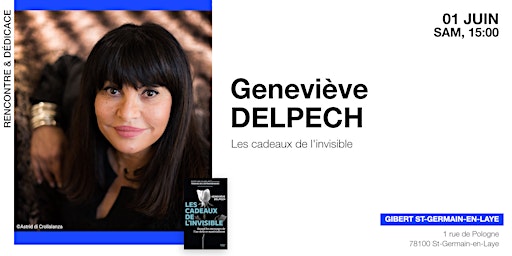 Imagem principal do evento RENCONTRE GIBERT : Geneviève Delpech