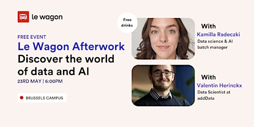 Primaire afbeelding van Le Wagon Afterwork Discover the world  of data and AI