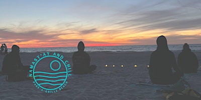Imagem principal do evento Namast'ay & Chill : Beach Yoga Social