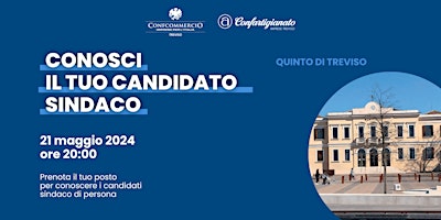 Imagen principal de Conosci il tuo candidato Sindaco -  Comune Quinto di Treviso