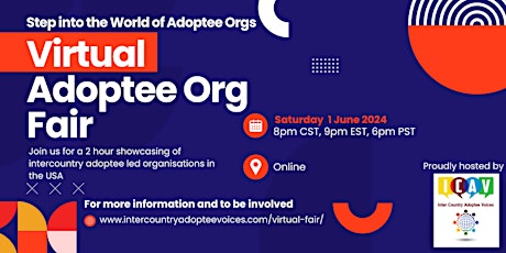 Virtual Adoptee Org Fair (USA)