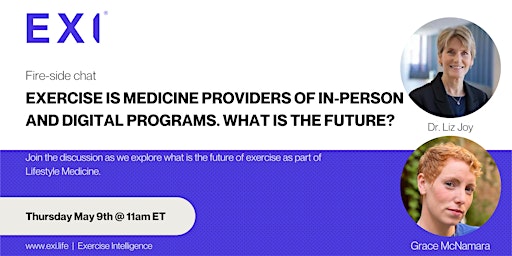 Hauptbild für Exercise is Medicine providers of in-person and digital programs. What is the Future?