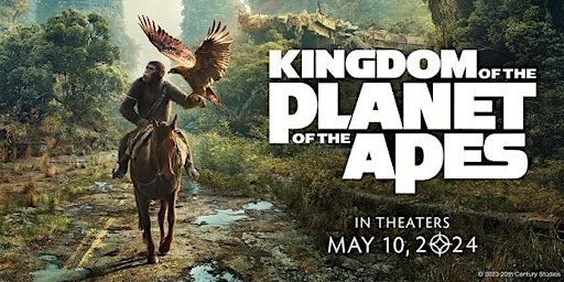 Imagem principal do evento Kingdom Of The Planet Of The Apes (Movie Night)