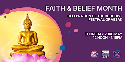 Imagem principal do evento Faith & Belief Month: A Celebration of the Buddhist Festival of Vesak