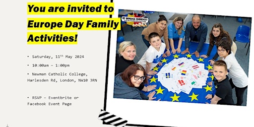 Imagem principal de Europe Day Family Activities!