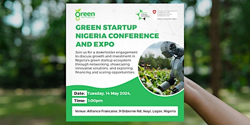 Primaire afbeelding van Green Startup Nigeria Conference and Expo