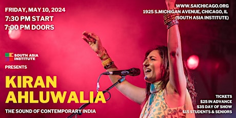 Kiran Ahluwalia in Concert