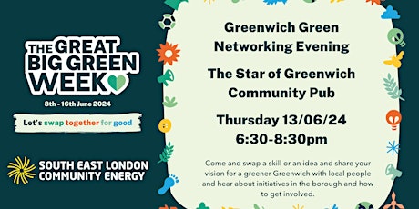 Greenwich Green Networking Evening