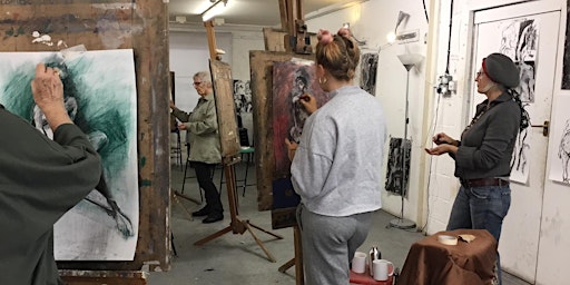 Sunday Life Drawing Workshop in Bath, tutored by Sue Larner, 11- 4.30. primary image