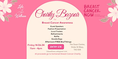 Hauptbild für Charity Bazaar for Breast Cancer Awareness