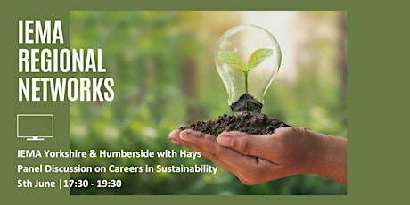 IEMA with Hays: Panel Discussion on Careers in Sustainability