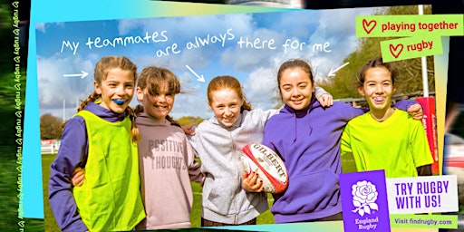 Love Rugby Summer Sessions - Free Girls Rugby at Camberley RFU  primärbild