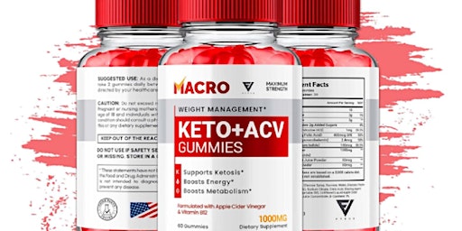 Macro Keto ACV Gummies work as a keto supplement? primary image