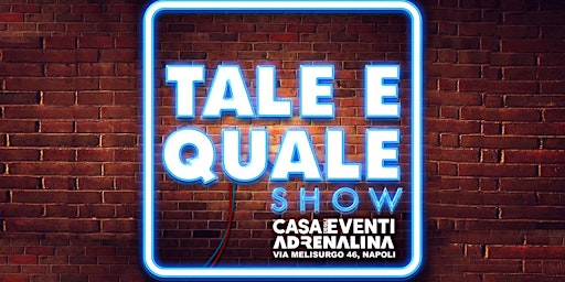 Hauptbild für ''Tale e Quale Show''