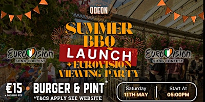 BBQ Launch + Eurovision Viewing Party! primary image
