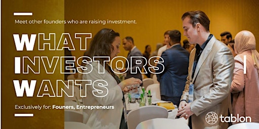 Imagem principal de What Investors Wants | Bootcamp Session