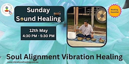 Imagem principal do evento Sunday Sound Healing: Initiate Relaxation