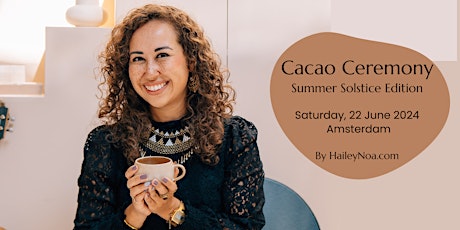 Cacao Ceremony (Saturday, 22 June 2024)