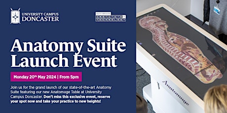 Anatomy Suite Launch Event