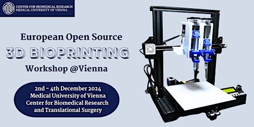 Imagem principal do evento Open Source 3D Bioprinting Workshop - Winter 24 - Vienna