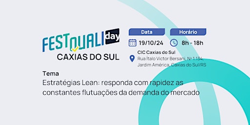 Hauptbild für FestQuali Day Caxias do Sul