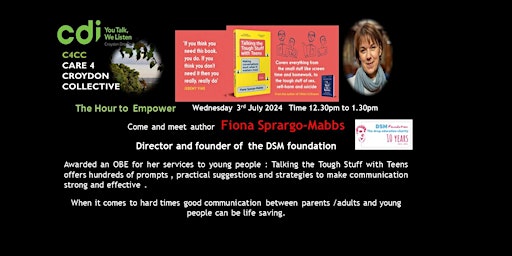 Imagem principal do evento Meet the Author Fiona Spargo-Mabbs