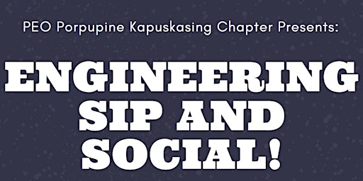 Immagine principale di PEO Porcupine/Kapuskasing Sip & Social 