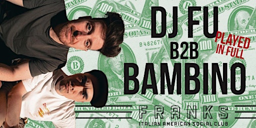Hauptbild für Oldschool Hip-Hop & Retro Party Tunes - DJ FU & Bad Bambino