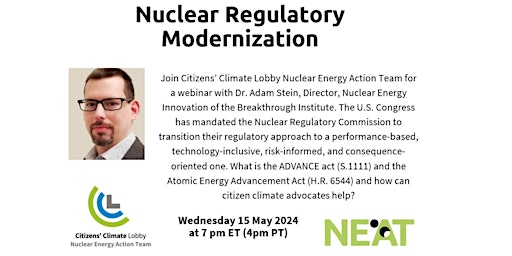 Immagine principale di Nuclear Regulatory Modernization 