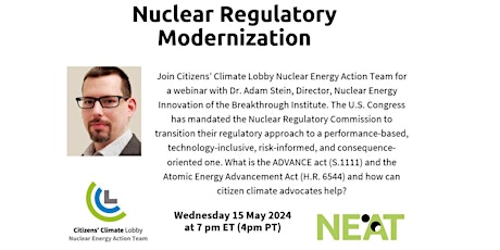 Nuclear Regulatory Modernization