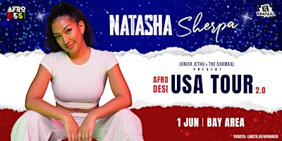 Natasha Sherpa Afrodesi Dance Workshop| Bay Area | Jun 1 2024  primärbild
