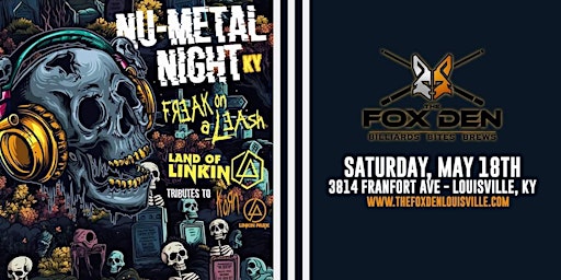 Nu-Metal Night w/ Freak on a Leash and Land of Linkin primary image