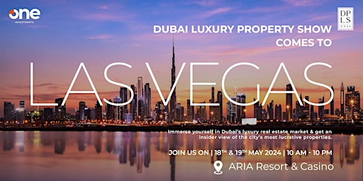 Image principale de The Dubai Property Show Las Vegas