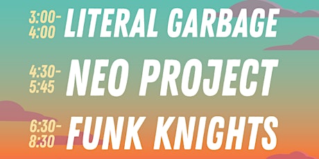 Live Music at Cayuga Shoreline - Funk Knights, Neo Project, Literal Garbage