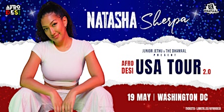 Natasha Sherpa Afrodesi Dance Workshop| Washington DC | May 19 2024