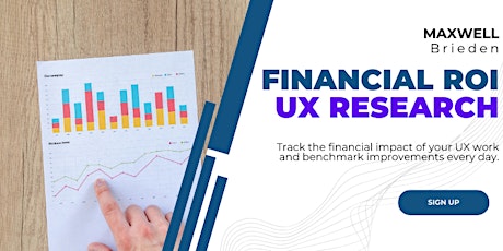 Measuring financial impact of UX