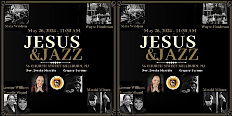 Jesus and Jazz feat Mala Waldron Trio w Wayne Henderson