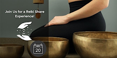 Imagem principal do evento Join Us for a Reiki Share Event!