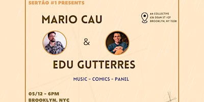 Hauptbild für SERTÃO PRESENTS MARIO CAU & EDU GUTTERRES