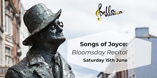 Bloomsday Recital with Bella Musica in Dublin 2 primary image