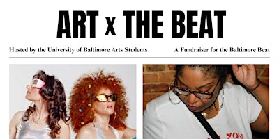 Image principale de Art x The Beat: A Baltimore Beat Fundraiser