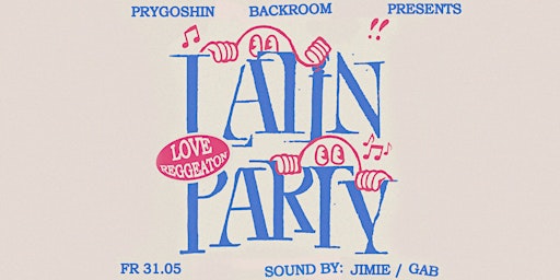 Backroom Love Reggaeton & Latin Urban Party w. Dj Jimie & Gab primary image