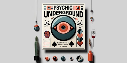 Imagem principal de THE PSYCHIC UNDERGROUND | COMEDY MAGIC & MIND READING SHOW - AS SEEN ON TV