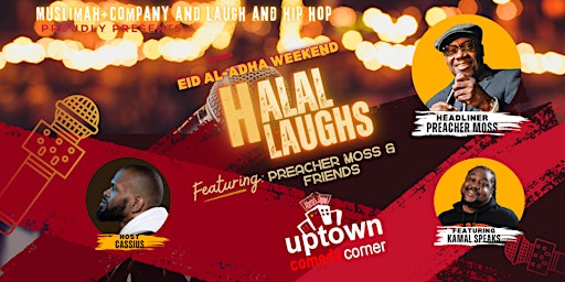Imagem principal de HALAL LAUGHS - Eid Al-Adha Weekend! Presented  Muslimah + Company