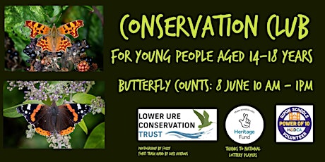 Conservation Club for  young people aged 14-18 years