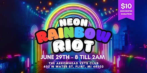 Imagem principal do evento NEON Rainbow Riot