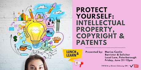 Protect Yourself: Intellectual Property, Copyright & Patents primary image