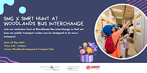 Imagem principal do evento SMG x SMRT Hunt at Woodlands Bus Interchange