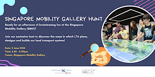 Imagem principal do evento Singapore Mobility Gallery Hunt