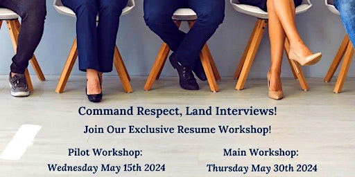 Resume Master Class: Command Respect and Land an Interview primary image